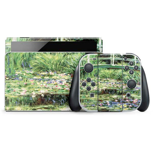 Claude Monet White Waterlilies, 1899 Nintendo Switch OLED (2021) Skin